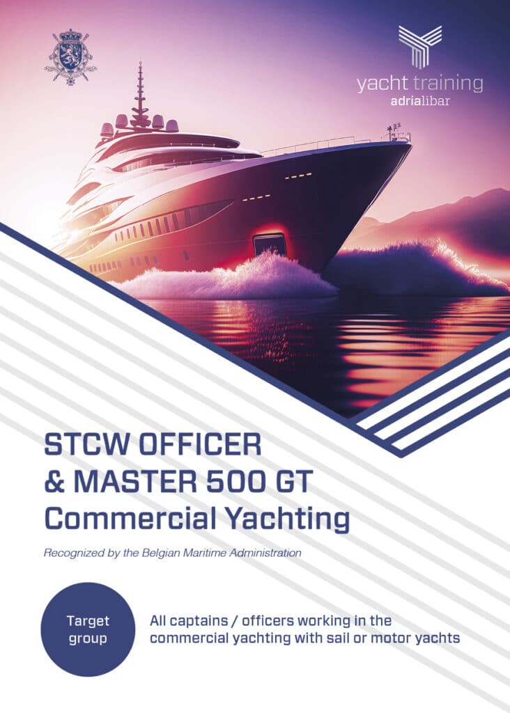 Why yachting professionals choose Master Ocean STCW II/2 Unlimited 4 Adria Libar Letak Belgium Commercial Yachting 2023 FINAL 2